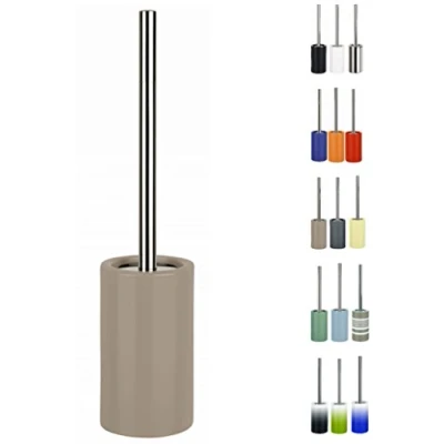 Imagen de Spirella Tube Escobilla para El Inodoro, Gres, Gris (Taupe), 10.5 X 42.0 Cm