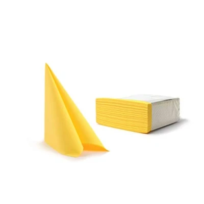 Imagen de Alvotex Airlaid Servilletas, algodón, Color Amarillo, 40 x cm