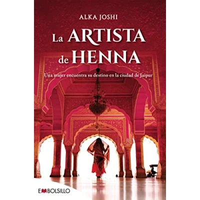 Imagen de la artista de henna: Una mujer en busca sus sueños ciudad Jaipur (EMBOLSILLO)