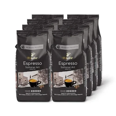 Imagen de Tchibo Espresso Sizilianer Art Beans 8x 1 kg