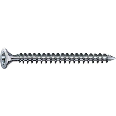 Imagen de SPAX Tornillo para madera (8,0 x 160 mm, 50 unidades, T Star plus, cabeza avellanada con nervios fresadores, rosca completa, punta CUT, Wirox A3J, 1201010801605)