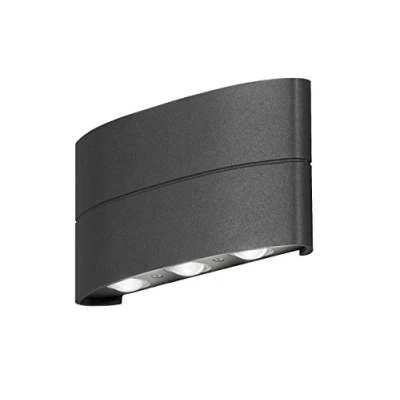 Imagen de Konstsmide Aplique LED de exterior, antracita, 6 luces