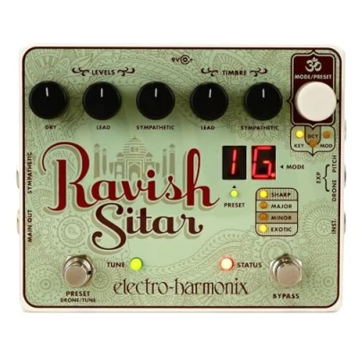 Imagen de Electro Harmonix 665182 Guitarra eléctrica con filtro Ravish Sitar