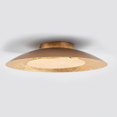 Imagen de LED lámpara de techo &#039;Keti&#039; (Moderno) en Dorado hecho Metal e.o. para Pasillos (1 llama,) Lindby LED, plafón