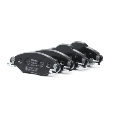 Imagen de BREMBO P 83 053 Juego de pastillas freno con avisador acústico desgaste tornillos pinza sin accesorios TOYOTA: Yaris I Hatchback