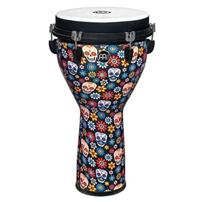 Imagen de Meinl Percussion 12&quot; Jumbo Djembe, Day Of The Dead