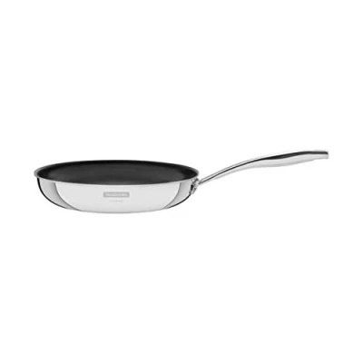Imagen de Tramontina Sartén Grano, de Acero Inoxidable, Antiadherente y Terminación Brillante, con Cuerpo Triple Mango, 20 cm 1,2 L