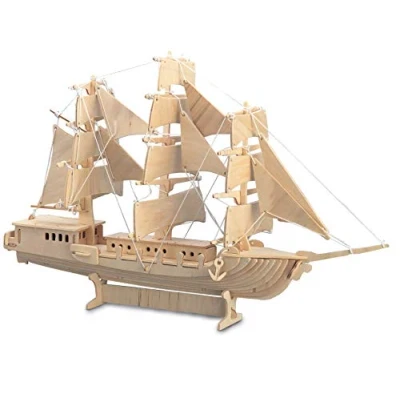 Imagen de Quay Barco de vela artesanía en madera Kit construcción FSC