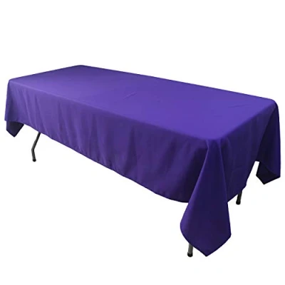 Imagen de KaitatsuSen Mantel Rectangular de Tela Poliéster, Morado, 150x200 cm
