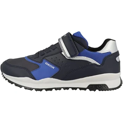 Imagen de Geox J Pavel A, Zapatillas de Deporte Niños, Multicolor (Navy/Royal), 24 EU