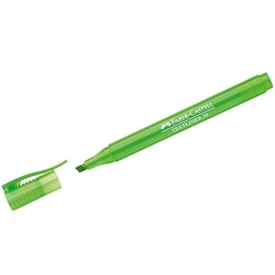 Imagen de Faber Castell 157763 Verde 1pieza(s) Marcador (Verde, Verde, Polipropileno (PP), Tinta con base de agua, 1 pieza(s))