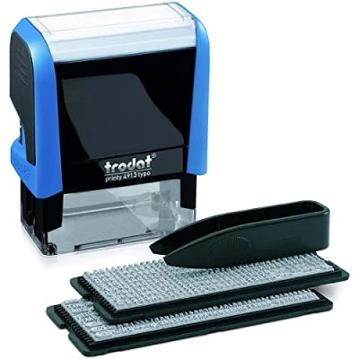Imagen de Trodat Printy 4913 Sello de oficina, negro