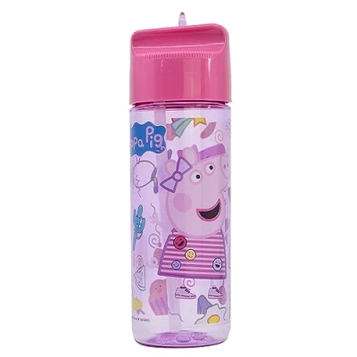 Imagen de Botella de agua infantil hidro reutilizable tritan 540 ml Peppa Pig