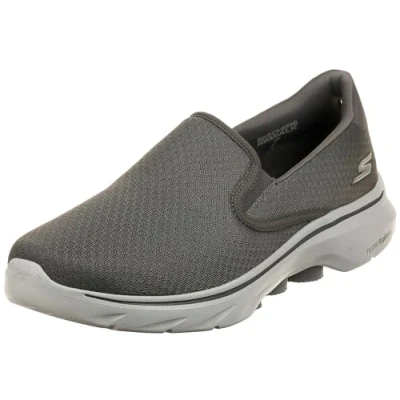 Imagen de Skechers Go Walk 7, Zapatillas de Deporte Hombre, Textil Gris Top, 44 EU