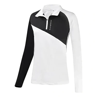 Imagen de Black Crevice Camiseta Funcional con Cremalleras para Mujeres I Camisa de poliéster Elastano Deportiva Regula Humedad cómoda