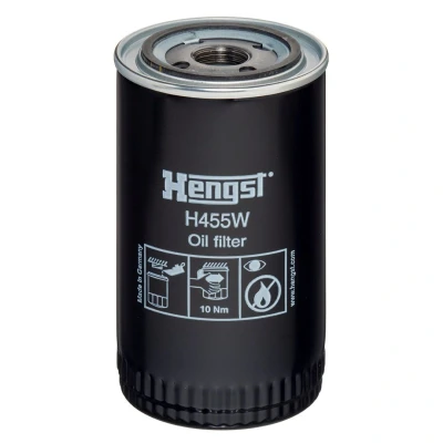 Imagen de HENGST FILTER H455W Filtro de aceite 1 12 UNF enroscable