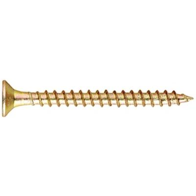 Imagen de INDEX Fixing Systems TP TO Pack de 100 tirafondos cabeza 90º avellanado, filete 40º lubrificado (recubrimiento bicromatado, 5 x 40 mm)