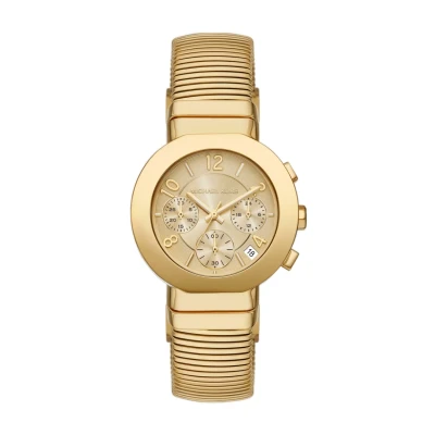 Imagen de Michael Kors Traditional Gramercy Cronógrafo, Mujer, Talla: One Size, Gold