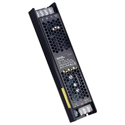 Imagen de VARICART Fuente Alimentacion 12V 100W Regulable TRIAC y 0/1 10V, IP20 Transformador 220V a DC Driver 8.3A, Tensión Constante Adaptador LED para Baja Bombilla G4 MR11 MR16 Tira Luz