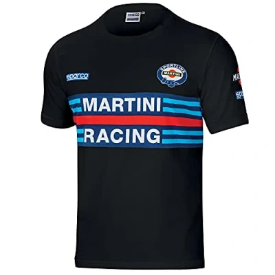 Imagen de Sparco 01274MRNR4XL Camiseta Martini R Talla XL Negro