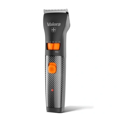 Imagen de Valera, Swiss Excellence Smart, Maquinilla con Cuchillas 46 mm, 5 Niveles de Corte, 6 Peines Espaciadores, Funcionamiento Inalámbrico o Alimentador, Batería Incluida, 100 240 V, Made