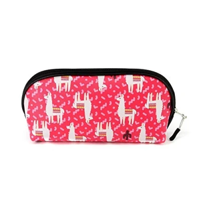 Imagen de Oh My Pop! Cuzco Bolsa de Aseo Jelly Pequeña, Rojo, 27 x 14 cm
