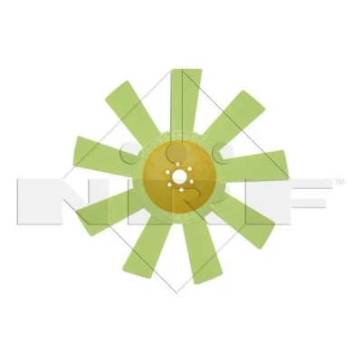 Imagen de NRF 49808 Rodete ventilador, refr. motor