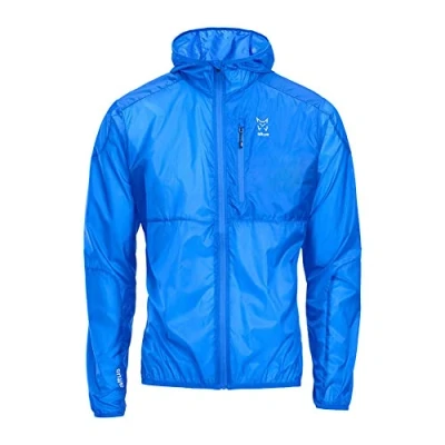 Imagen de ALTUS Roraima Chaqueta de trekking cortavientos Repelente al agua Transpirable Hombre (FR/ES, Letras, S, Regular, Azul)
