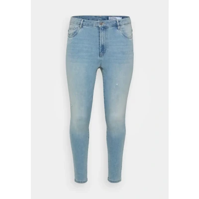 Imagen de Vero Moda Curve Vmphia Vaqueros pitillo, Mujer, Talla: 46x32, Light blue denim