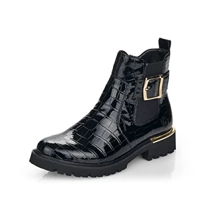 Imagen de Remonte D8684, Botas Estilo Chelsea Mujer, Black 02, 36 EU