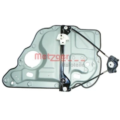 Imagen de Metzger Elevalunas Atrás izquierda eléctrico con placa soldada sin electromotor 2160124 VOLKSWAGEN: Touran I