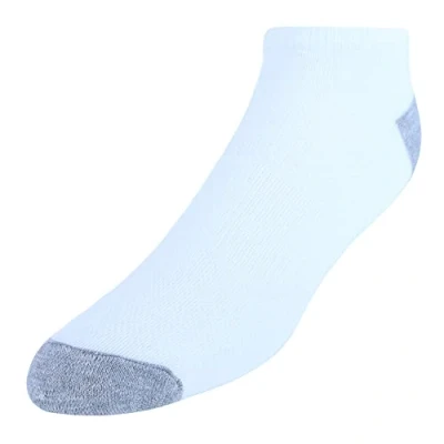 Imagen de Hanes Men&#039;s, X Temp Lightweight Socks, Low Cut and No Show, 12 Pack Calcetines Casuales, Blanco/Jardín Opulento, 37.5 46 EU (Pack de 12) para Hombre