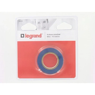 Imagen de Legrand LEG93093 Cinta aislante (PVC, 15 x 10 mm), color azul