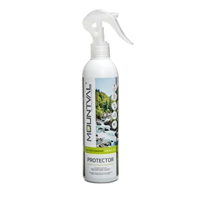 Imagen de Proctector Mountval, Repelente al Agua para Todo Tipo de Calzado Exteriores, Gamuza y Tela Cuero Nobuk, Funciona con Gore Tex.