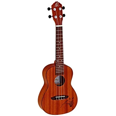 Imagen de Ortega Ru5 mm Ukelele tamaño concierto, Marrón