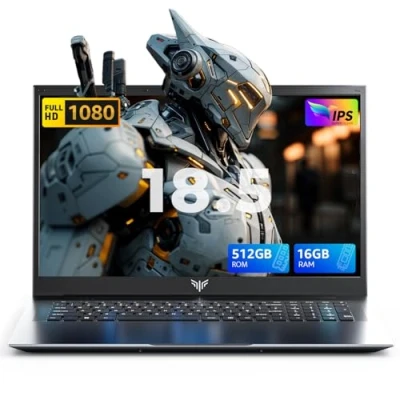 Imagen de ACEMAGIC AX18 Ordenador Portátil 16GB RAM 512GB SSD 18.5&quot; para Estudiantes y Oficina (Procesador Intel N150,Batería 8000mAh), con HDMI, Laptop USB C, Pantalla Full HD 3X USB3.2
