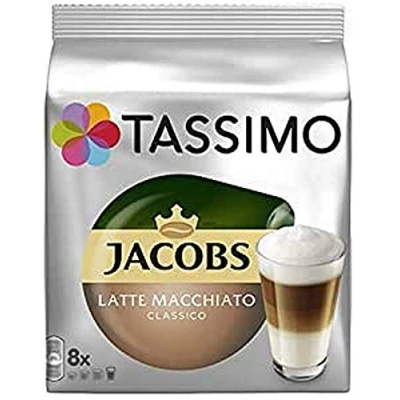 Imagen de TASSIMO Jacobs Latte Macchiato classico Café (8 tazas)