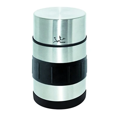 Imagen de Jata Hogar Termo, Acero Inoxidable, Plateado y Negro, 20 cm