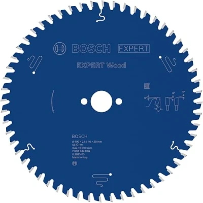 Imagen de Bosch Profesional 2608644046 Disco de sierra circular CSB Expert madera: 190x20x56D