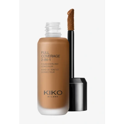 Imagen de KIKO Milano Full Coverage 2 in 1 Foundation &amp; Concealer, Base De Maquillaje Y Corrector En 1, Alta Cobertura, N110 Neutral 110