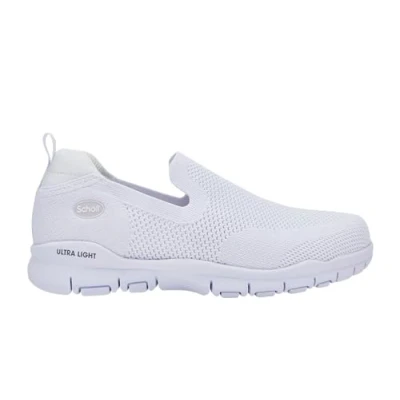 Imagen de Scholl Jump Slip On, Health Care Professional Shoe Hombre, Color Blanco, 42 EU
