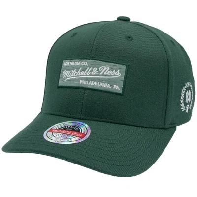 Imagen de Mitchell &amp; Ness Heather Box Logo Classic Red Snapback OB, verde, Talla única
