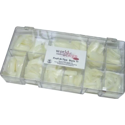 Imagen de World Of Nails Design Natur Style 11, 500 Tips en Caja, Tamaño 1 10, paquete (1 x unidades)
