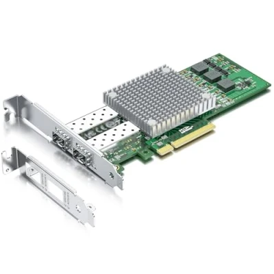 Imagen de 10G Nic,Dual SFP+,10GbE Tarjeta de Red Ethernet,BCM57810S Chipset,Soporte Windows Server/Linux/VMware (Not Soporte X11, Mac)