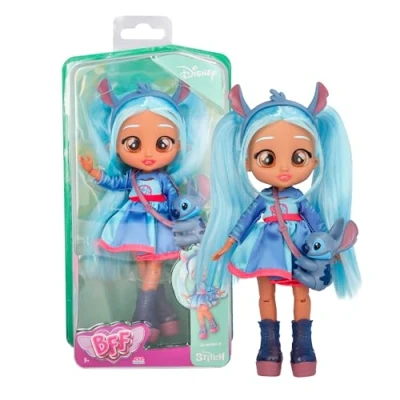 Imagen de BFF by BEBÉS LLORONES Disney Stitch, Muñeca Articulada para Jugar a Vestir, Accesorios Inspirados En Juguete Niños y Niñas Partir de los 3 Años