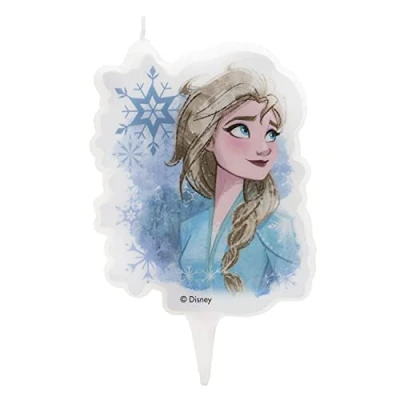 Imagen de Dekora Vela de Cumpleaños 2D Disney Frozen 2 Elsa