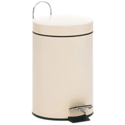 Imagen de Kela Cubo de cosméticos Mónaco 3 litros, Metal, Beige, 17 cm