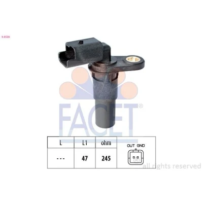 Imagen de FACET 9.0536 Sensor de Cigueñal Made in Italy OE Equivalent RENAULT: CLIO 3, SCENIC 2