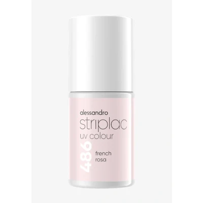 Imagen de alessandro Striplac Esmalte de uñas UV French Rosé Opaco y resistente a los arañazos hasta 15 días Fácil aplicación Tecnología extracción suave Vegano Rosa, 6,5 ml