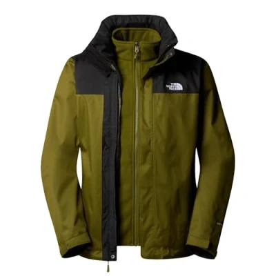 Imagen de The North Face Evolve Triclimate Jacket Chaqueta Hard shell, Hombre, Talla: Small, Forest olive/black